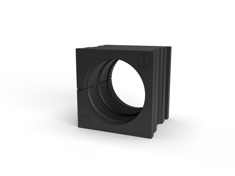 Gommino TPE Nero IP66 HF per 1 Cavo 16.5-17mm Installazione Industriale