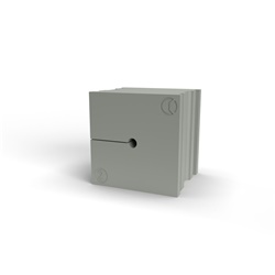 Gommino piccolo passacavi divisibili TPE grigio IP66 halogen free per cavo 2-3 mm