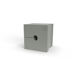 Passacavi EWO gommino TPE grigio IP66 protezione alta 1 cavo 4 mm installazione rapida