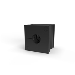 Gommino TPE nero IP66 HF per cavo 7-8mm installazione industriale