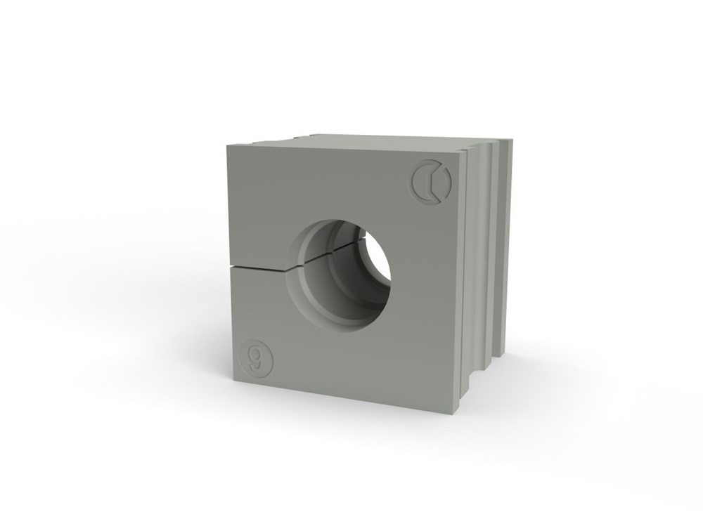 Gommino TPE grigio IP66 passacavi 9-10mm installazione elettrica
