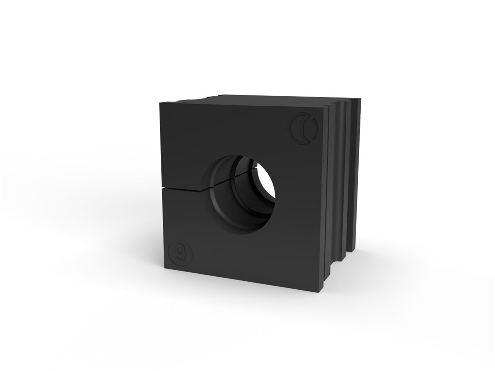Gommino TPE Nero IP66 HF per 1 cavo 9-10mm installazione industriale