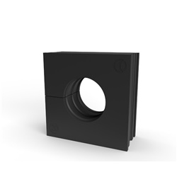 Gommino TPE Nero IP66 HF Passacavi 1 Cavo 20-21mm Installazione Industriale