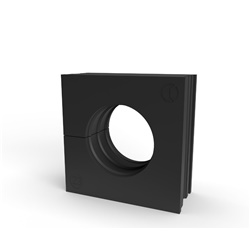 Gommino TPE Nero IP66 Passacavi 23-24mm Installazione Industriale