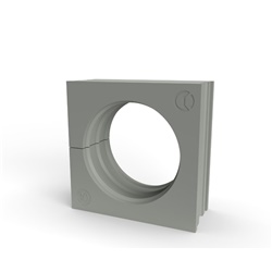 Gommino TPE grigio IP66 per cavi 30-31 mm installazioni industriali