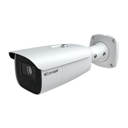 Serie Advance - Telecamera IP big bullet 8MP, varifocale 2.8-12mm, LED IR 70m, slot SD, alluminio IP67, 12V e PoE, funzione analisi video, ONVIF