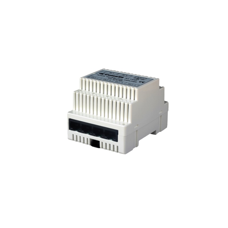 Derivatore piano IP 6 porte Ethernet PoE 10/100Mbit/s per videocitofonia ViP Comelit