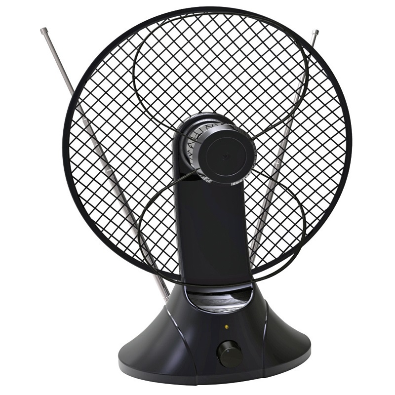 Antenna amplificata LTE VHF UHF 21-48 per segnale TV radio migliorato installazioni domestiche e professionali