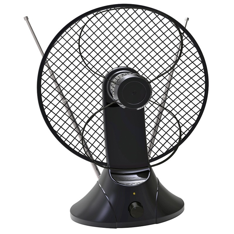 Antenna amplificata LTE VHF UHF 21-48 per segnale TV radio migliorato installazioni domestiche e professionali