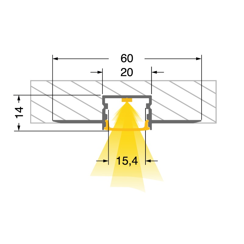 KIT 2MT INCAS FLEX OPALE ACCESSORI installazione elettrica professionale flessibile sicura