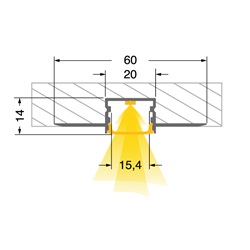 KIT 2MT INCAS FLEX OPALE ACCESSORI installazione elettrica professionale flessibile sicura