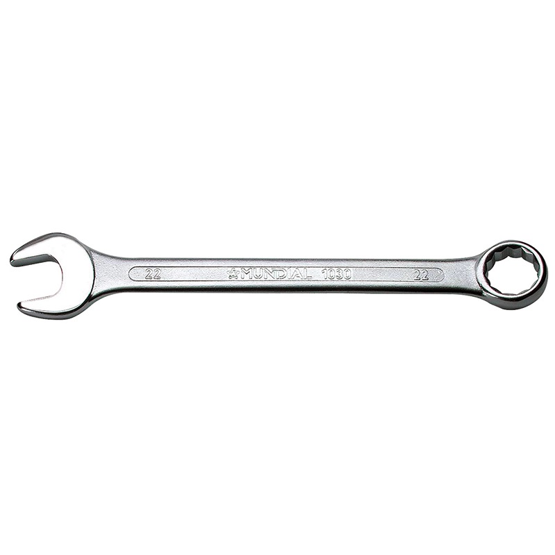 Chiave combinata cromata vanadio 7 mm design ergonomico per elettricisti