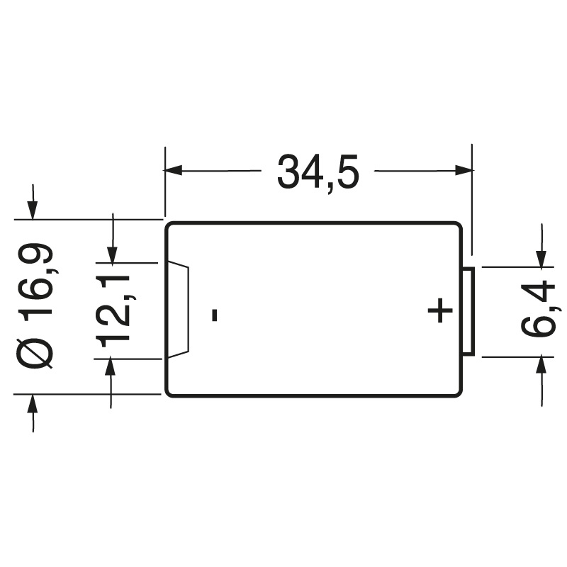 Pila litio 3V 1500mAh CR123 alta durata prestazioni elettronica affidabile