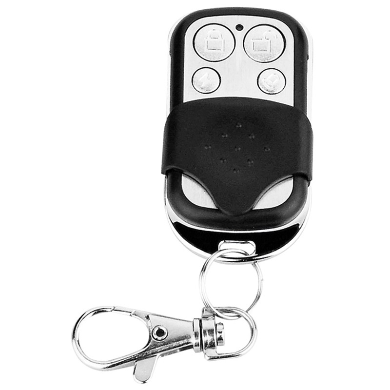 Telecomando antifurto Tuya 4 pulsanti compatto ergonomico per sicurezza domestica e aziendale