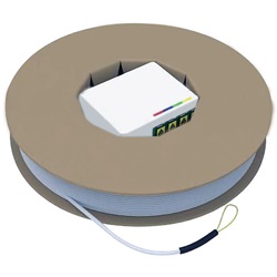 Cavo FTTH pre-terminato 4 fibre 50m per installazioni rete fibra ottica alta velocità