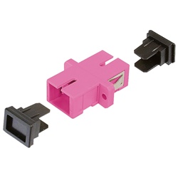 Adattatore SC-SC OS2 monomodale alta qualità per reti fibra ottica professionali