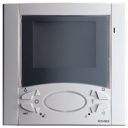 Videocitofono parete Digibus bianco vivavoce bicanale schermo TFT 3,5 per sistemi di comunicazione interna