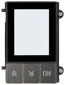 Modulo frontale display Pixel ardesia per unità elettronica Due Fili Plus