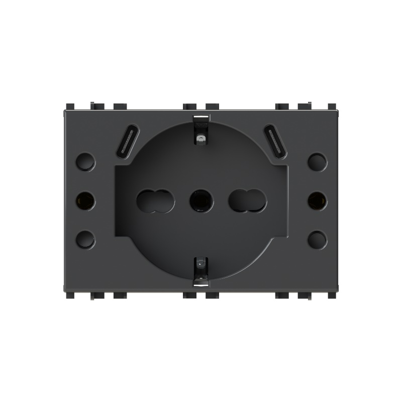 Presa USB P503 Vimar Arkè bianca 5V 3000mA 110-230V per uso domestico e ufficio