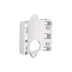 Wide Abbraccio Palo Scatola IP67 Singolo Montaggio Orizzontale Bianco Protezione Alto