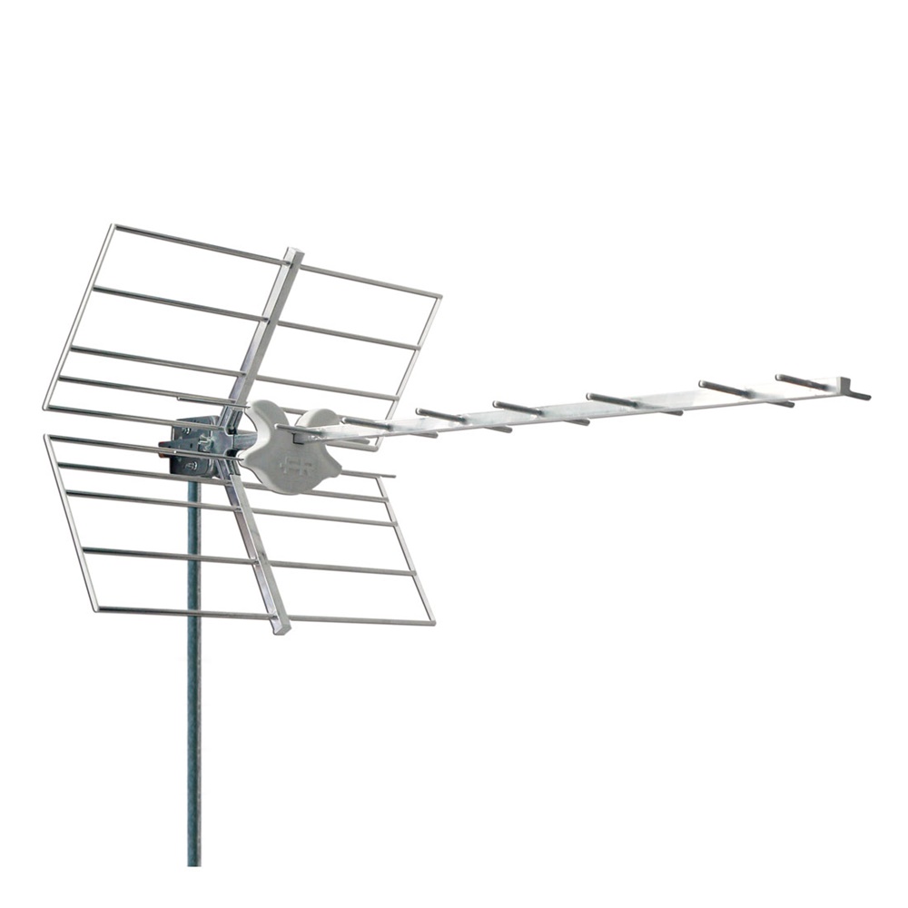 Antenna Yagi UHF 5G Killer+ con filtro cortina per uso residenziale