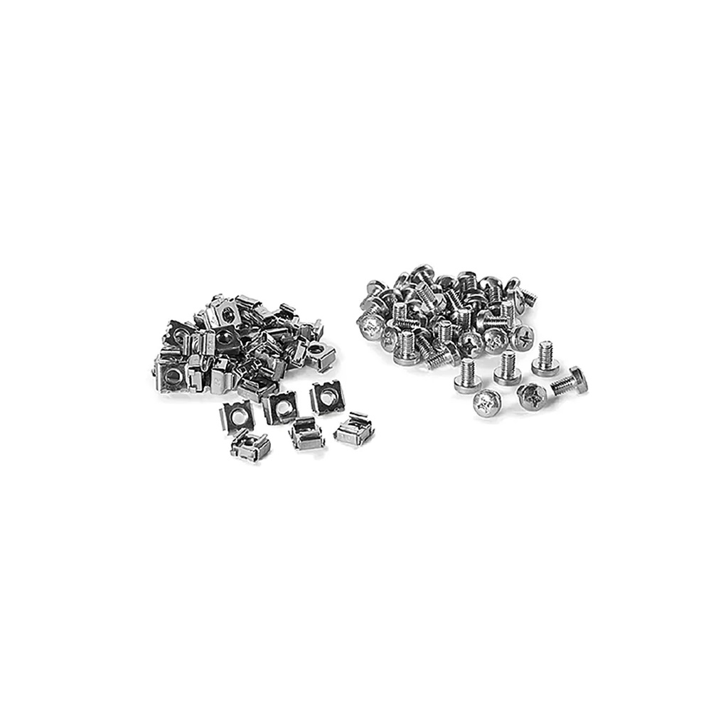 Kit 50 viti dadi gabbia fissaggio accessori rack elettrico