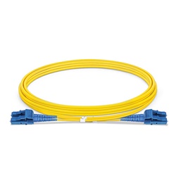 Bretella fibra ottica monomodale 2m LC/UPC duplex FTTH