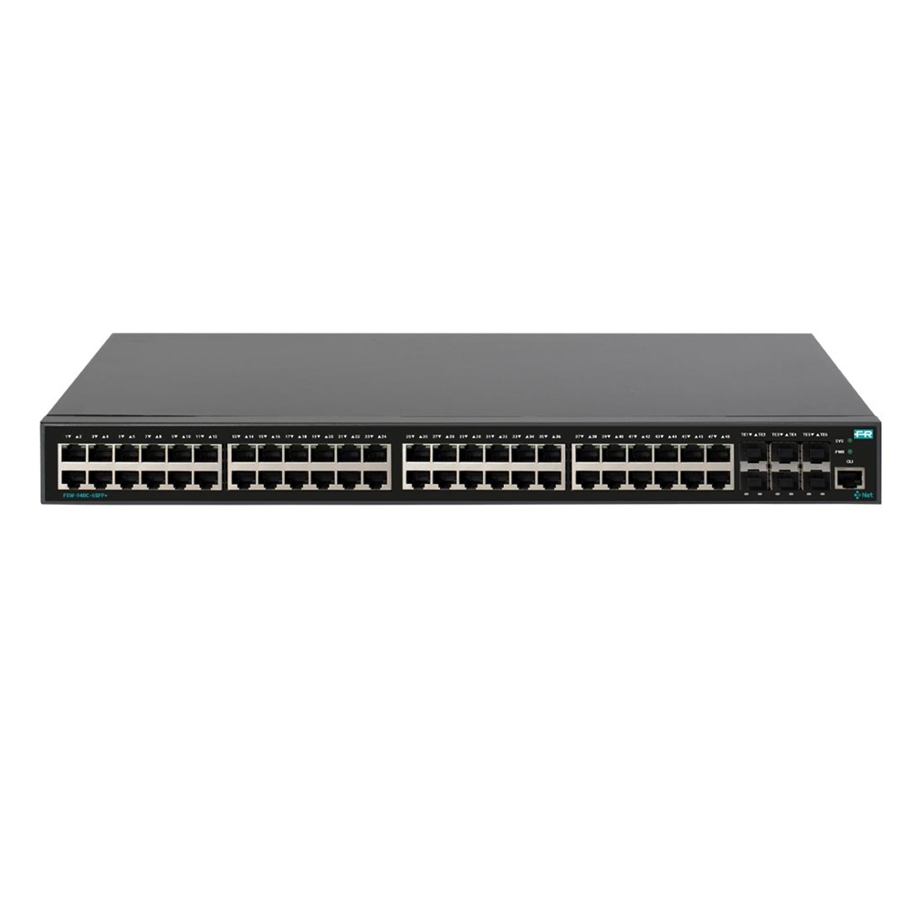 Switch L3 48 porte Gigabit 6 SFP+ Core Multiservizio IPTV