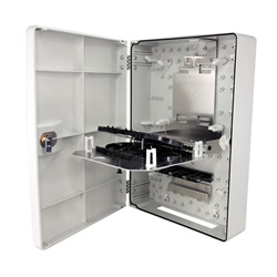 BOX A MURO PLASTICA 16FO IP54