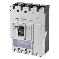 Interruttore scatolato MSX 400 3P+N 400A 36kA termico magnetotermico distribuzione potenza