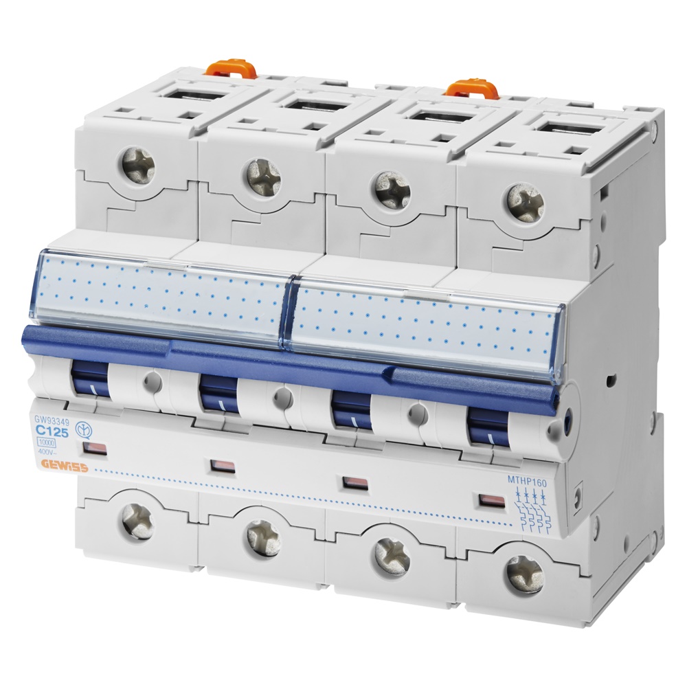 Interruttore magnetotermico 4 poli C20 25kA alta prestazione Serie 90 MCB protezione civile industriale