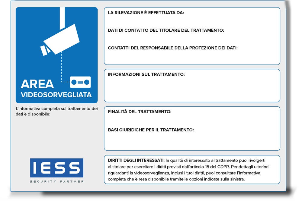 KIT DI 5 CARTELLI AREATVCC