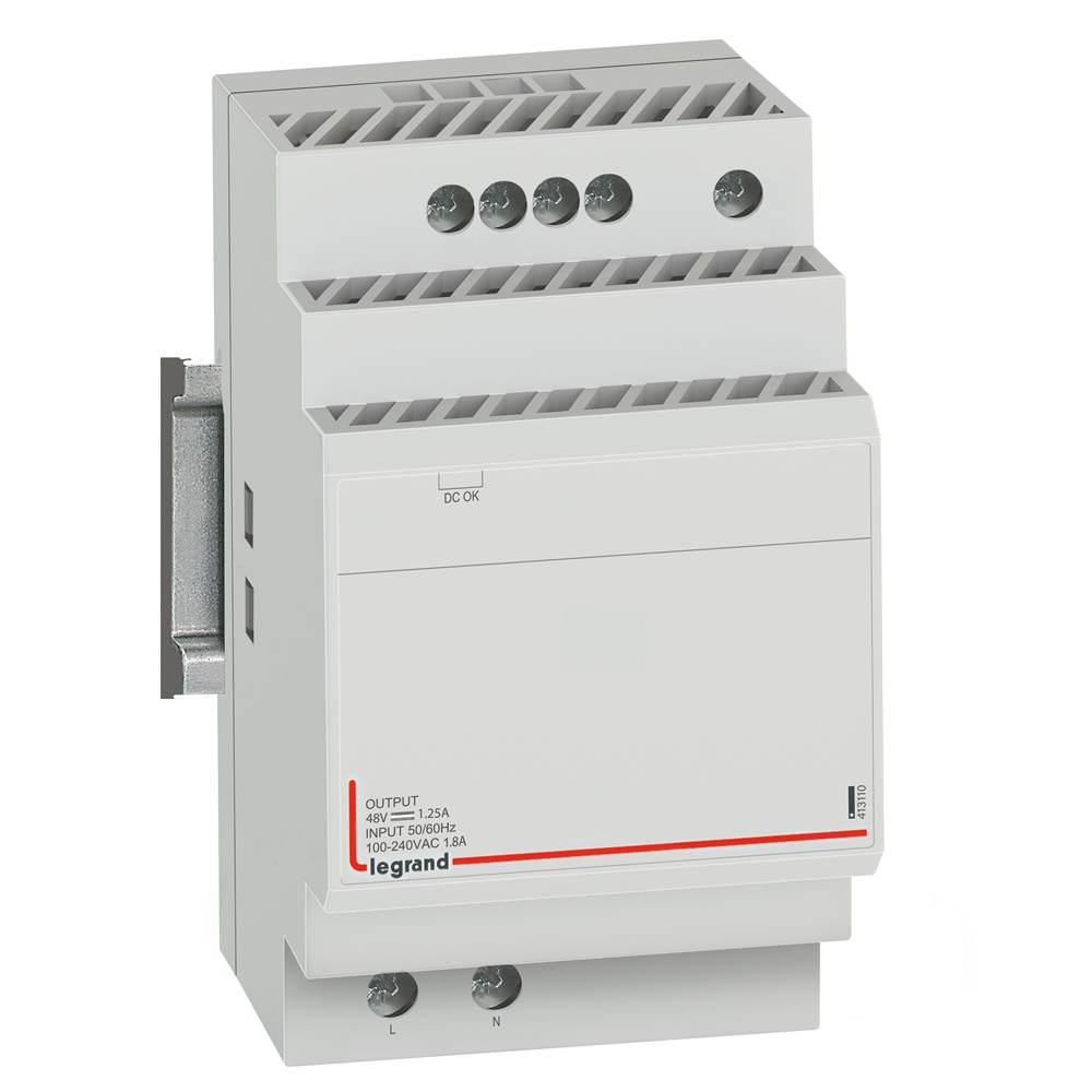 ALIMENTATORE MODULARE 48V 1,25A 60W