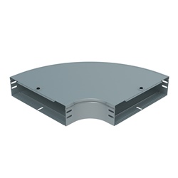 P31-CURVA PIANA 90D 500X100 Z/C