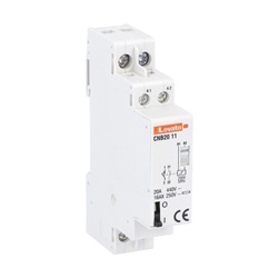 RELE PASSO-PASSO 20A AC1 1P+NC 230V controllo carichi elettrici industriali