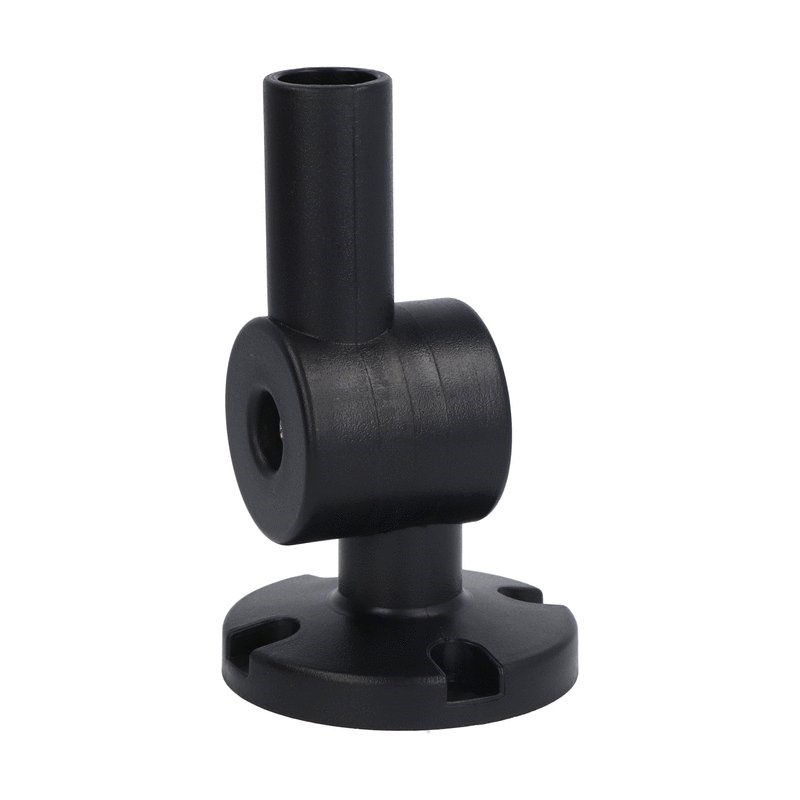 Base fissaggio plastica regolabile 50mm resistente uso industriale e commerciale