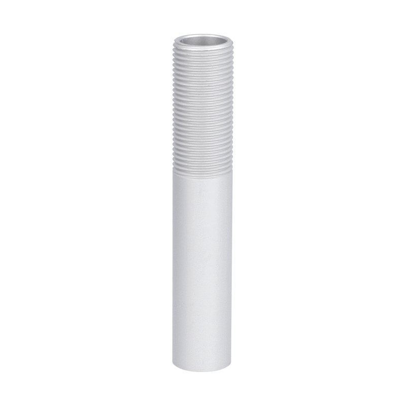 Tubo prolunga filettato 100mm per base 50mm applicazioni elettriche professionali