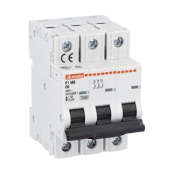 Interruttore magnetotermico 3 poli 32A caratteristica C 10kA uso civile e industriale