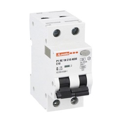 Interruttore magnetotermico differenziale 1P+N 10A 30mA protezione impianti elettrici residenziali e commerciali