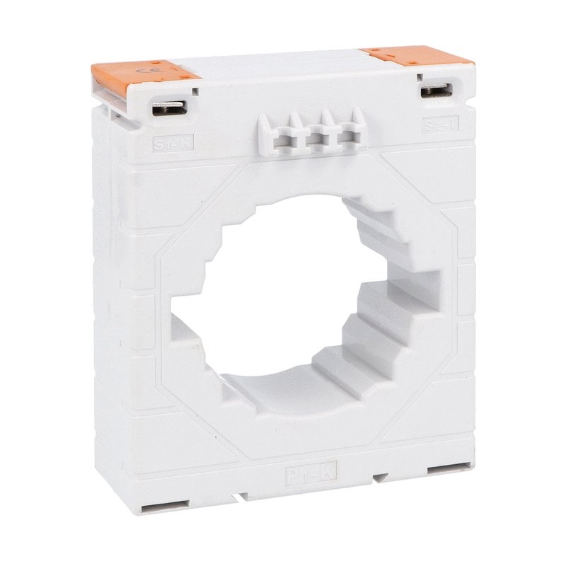 Trasformatore corrente passante 1250A 5A diametro 66mm per barre 80x12,5mm 60x30mm 50x50mm