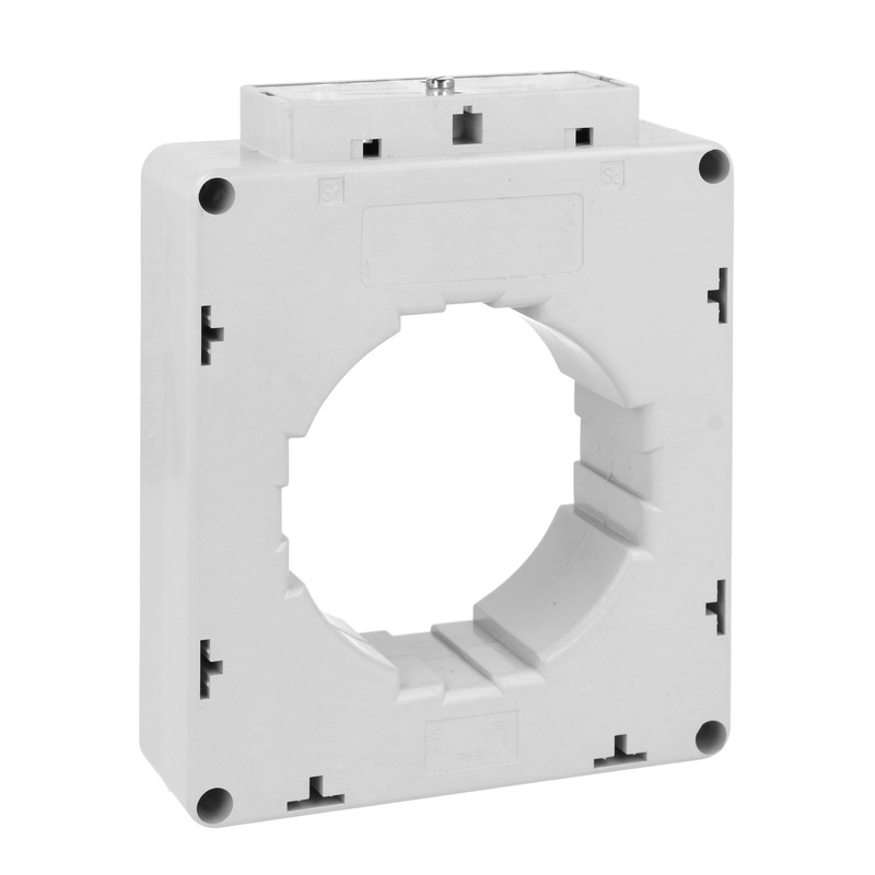 Trasformatore corrente passante precisione 1200/5A per barre 82x30 mm cavo Ø80 mm