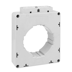 Trasformatore corrente passante precisione 1200/5A per barre 82x30 mm cavo Ø80 mm