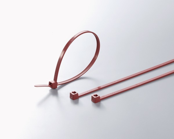 Fascetta rilevabile 203x4,7 mm blu resistente corrosione per settore alimentare e farmaceutico