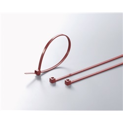 Fascetta rilevabile 203x4,7 mm blu resistente corrosione per settore alimentare e farmaceutico