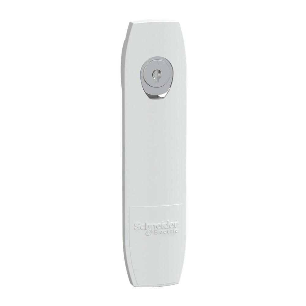 Maniglia armadio G IP55 blocco cilindro con chiavi per armadi PrismaSeT pavimento e parete