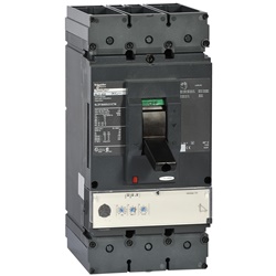 Interruttore automatico L-Frame 600A 35kA 3 poli Mlogic 3.3 250A per protezione circuiti industriali