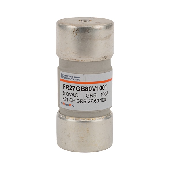 FUSE 27X60 GR 800 VAC 100A WITH ST.