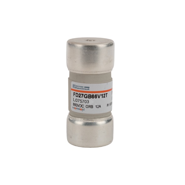 FUSIBILE 27X60 660V DC 12A CON PERC