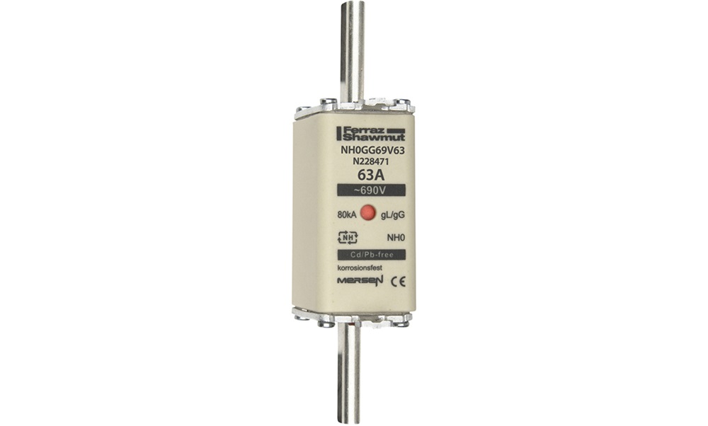 FUS. NH BT TAGLIA 0 - 690VAC GG 63A