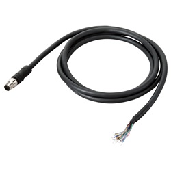 FHV7 POWER / IO CABLE, STRAIGHT 2 M